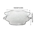 thumbnail image 3 of DAMAI Windshield Snow Cover, Winter Car Cover - for Escape Cold Ice Frost Rain Freeze Cold Weather Snow, Suitable for Most Cars, SUV, 3 of 7
