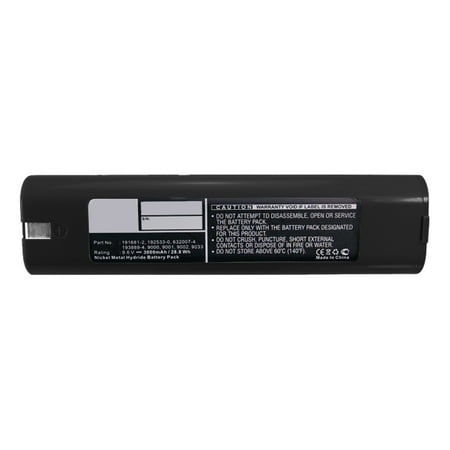 

Synergy Digital Power Tool Battery Compatible with Makita 6095DWBE Power Tool (Ni-MH 9.6V 3000mAh) Ultra High Capacity Replacement for Makita 191681-2 Battery