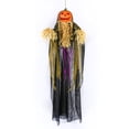thumbnail image 2 of 72 in. Hanging Halloween Scarecrow, Sound Activated, 2 of 4