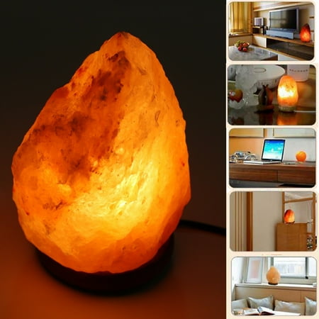 Homdox Natural Salt Lamp Rock Light Air Purifier Home/Office Decoration - Walmart.com