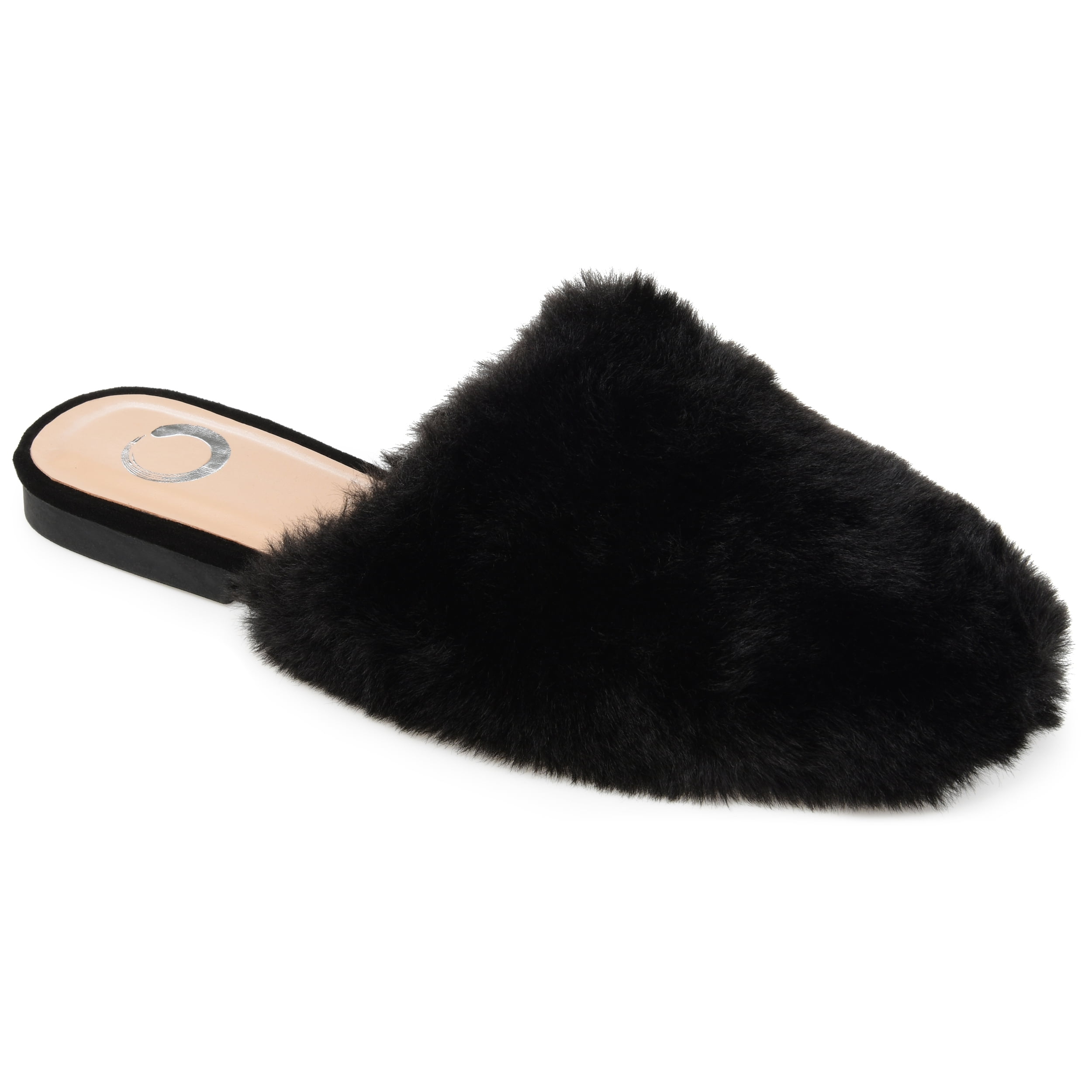 Womens faux fur mules Clearance