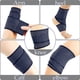 thumbnail image 3 of 4 unidades, 70 cm, vendaje elástico de compresión para pantorrilla para hombres y mujeres, vendas de compresión para la parte inferior de las piernas para estabilizar el ligamento, deporte, ajustable, 3 of 7