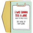 thumbnail image 1 of Tarjeta de jubilación Oamiolek, divertido juego de palabras para mujeres y hombres con sobre, 1 of 7