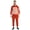 Red, variant on Playful Colorful Dog Adult Halloween Costume Cosplay Zip Up Pajama Jumpsuit for Mens and Womens