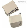thumbnail image 5 of Classic Accessories Belltown 55-272-011001-00 Umbrella Cover, Grey, 5 of 9
