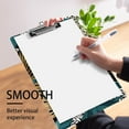 thumbnail image 5 of Clipboard Nursing Jaguars Tropical Palm Acrylic Clip Board with Low Profile Metal for A4 Paper Size Clip Hangable Office Work School Whiteboard Clipboards, 5 of 7