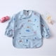 thumbnail image 1 of Babero impermeable anti-ropa para niños, babero impermeable de PU suave, mono complementario para bebé, alimentación anti-suciedad, 1 of 4