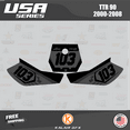 thumbnail image 3 of Kalair GFX Graphics Kit for Yamaha TTR90 (2000-2008) Usa Series, 3 of 5