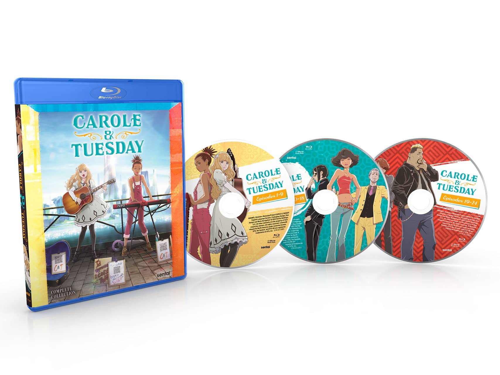 Sentai - Carole & Tuesday [BLU-RAY] - Walmart.com