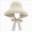Beige, variant on Girls Boys 6-24 Months Vacation Bucket Hat Baby Girl Straw Hat Outdoor Baby Sun Hats Summer Bowknot Cap For Infant Toddler Girls--Beige Hat
