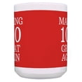 thumbnail image 3 of ThisWear Conservative Birthday Gift Set Making 100 Great Again 2 Pack Gift 15oz Coffee Mugs Red, 3 of 4