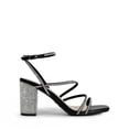 thumbnail image 2 of Sandalias de Tacón con Tiras y Brillantes para Mujer DREAM PAIRS, 2 of 6