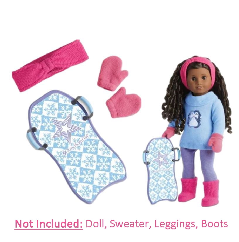 American Girl Doll Blaire's CASUAL OUTFIT dress boots tights SET 