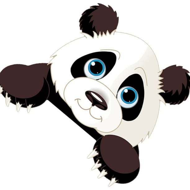 Billuyoard Pegatina para interruptor de animales de dibujos animados, interruptor de luz para sala de estar, dormitorio, baño, calcomanía bonita para Decoración del hogar Panda Billuyoard HA002179-03