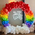 thumbnail image 5 of 175Pcs Rainbow Balloon Arch Kit Matte Latex Colorful Balloons for Party Decorations_Perfect Gift, 5 of 5
