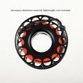 thumbnail image 3 of mmirethe Finger Reel Safety High Density 15m Rope Lightweight Diving Tech Spool Water Sports Accessories Equipment Black, 3 of 6