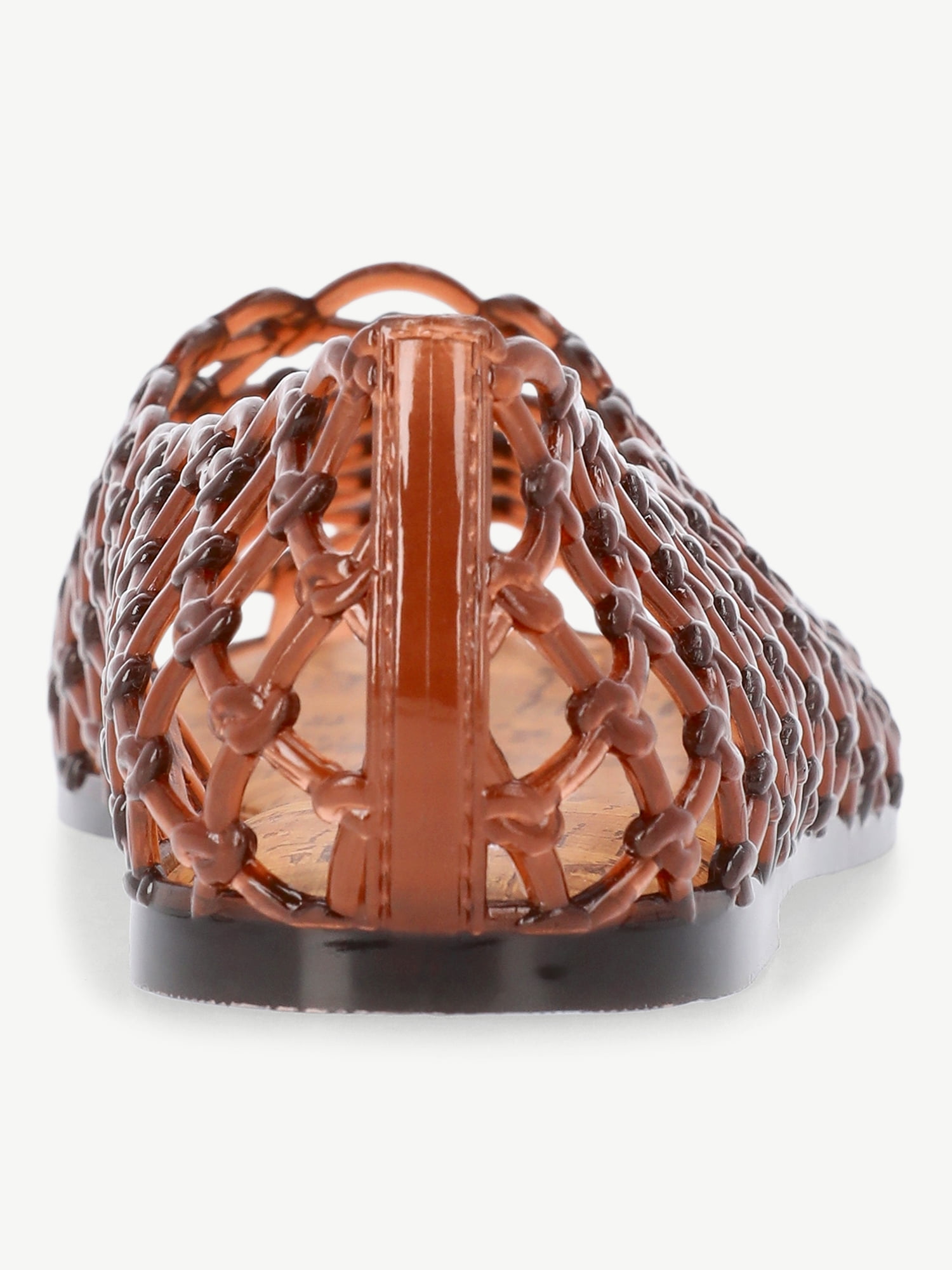 No Boundaries Caged Jelly Sandals, Women's