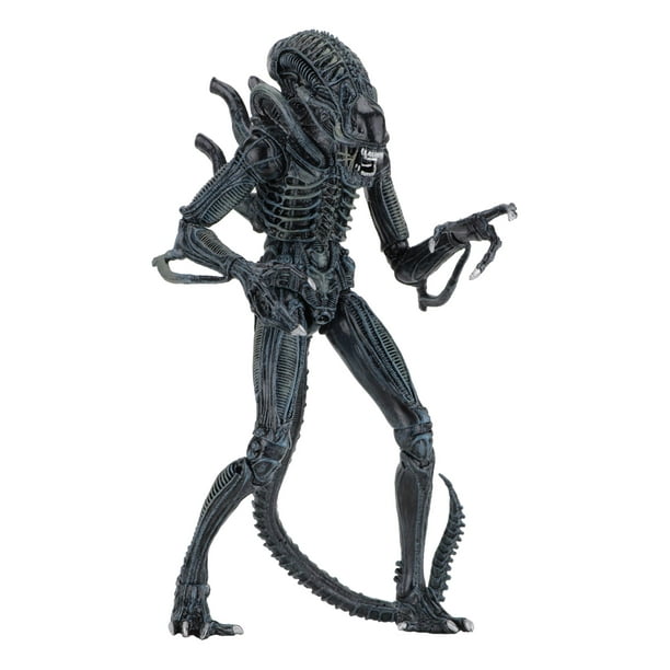 NECA - Alien- 7 Scale Action Figures - Ultimate Warrior - (1986) Blue Alien