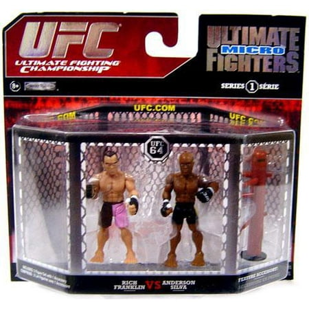 Ultimate Micro Fighters Series 1 Anderson Silva vs. Rich Franklin Mini Figure 2-Pack [UFC (The Best Of Anderson Silva)