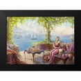 thumbnail image 2 of Dandorf, Olga 14x11 Black Modern Framed Museum Art Print Titled - In the arbor, 2 of 5