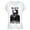 White, variant on Junior's Marvel Black Panther 2018 Portrait  Graphic Tee White Small