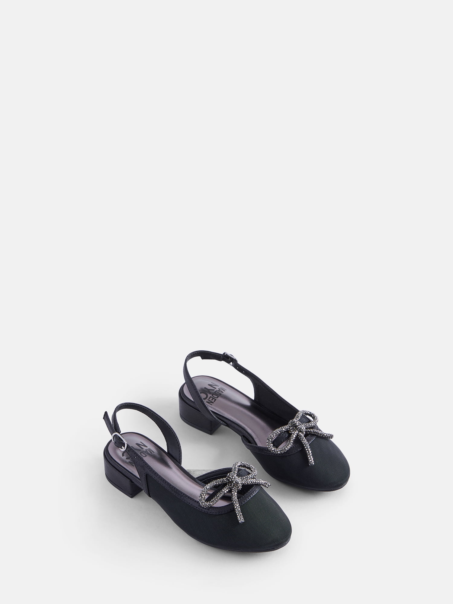 Madden NYC Girls Dress Bow Heels