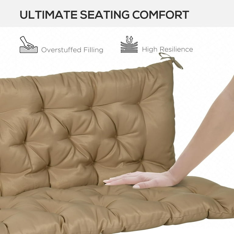 Tufted Bench Cushion How To Make Tufted Chair Cushions No Sew