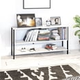 thumbnail image 1 of Estante Venecia Playcon Mueble Para TV de 55 Pulgadas Organizador Multiusos Blanco texturizado, 1 of 8