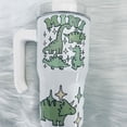 thumbnail image 2 of Mama and mini 40 oz tumbler quencher with handle 20 oz tumbler kids mom and me boy mom son daughter girl mom cute tumbler matching mom, 2 of 3