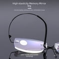 thumbnail image 1 of Gafas de lectura anti luz azul, exquisitas gafas de lectura sin marco, 1 of 5