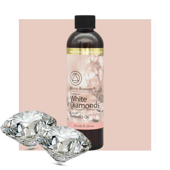 Mystic Romance Premium Home Fragance Oil Scent  Our Version of WHITE DIAMOND 2FL.OZ 60ML