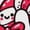 White, variant on Be Sweet Candy Cane Youth White Crew Neck Short Sleeve Tee-Medium