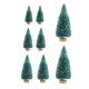 thumbnail image 1 of Bewildely Mini árbol de Navidad para el hogar, oficina, mesa, mini árbol, adorno con base redonda, decoración navideña, azul verde Type3 NO3 Bewildely HA001627-01, 1 of 1