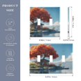 thumbnail image 3 of Dailycode Light Switch Plate Covers 2 Gang Wall Plate Plastics Outlet Covers for Kitchen Home Office Decor Tree House on Island, 3 of 8