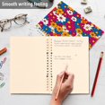 thumbnail image 4 of FORMRS 1-Subject Spiral Notebook 8" x 5" College Ruled 60 Refillable Sheet A5 Hard Cover, 2 Pack, Red Whimsical Floral, 4 of 7