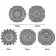 thumbnail image 1 of 5d Diamond Painting Kit Keychain,5pcs Diy Handmade Full Diamond Painting Decorative Accessories, 1 of 4