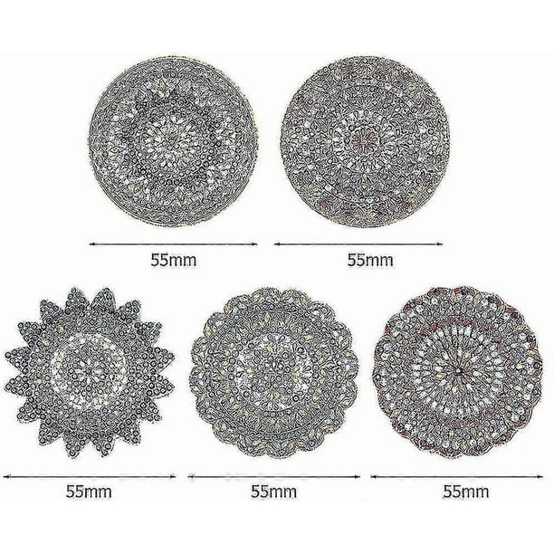 5d Diamond Painting Kit Keychain,5pcs Diy Handmade Full Diamond Painting Decorative Accessories