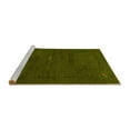 thumbnail image 2 of Ahgly Company Machine Washable Indoor Square Abstract Yellow Modern Area Rugs, 8' Square, 2 of 4