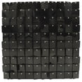 thumbnail image 2 of Panel 4D "CARBON" , Caja Con 30 Piezas / Shimmer Wall, Panel Decorativo, lentejuelas ,30x30cm , Fondo Negro/Muro para fiesta PANEL DECORATIVO CARBON, 2 of 6