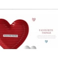 thumbnail image 3 of Rush Ceramic Dessert Plates Salad Plates Candy Dish Heart Shape Jewelry Dish Snacks and Appetizers Plate for a Romantic Occasion S553, 3 of 4
