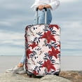 thumbnail image 3 of Lsque Lilies Flowers Printed Luggage Cover, Travel Luggage Protector,Scratch and Dirt Resistant, Fits 18-32 Inch Luggage -, 3 of 9