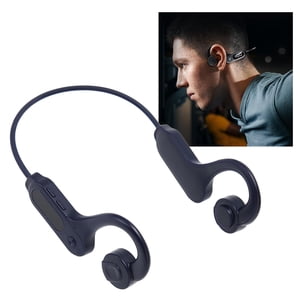 Bone Conduction Headphones, 300mAh Flexible Supports Up To 64G Memory Card  Earphones IPX5 Waterproof  For Sports