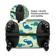 thumbnail image 2 of Yiaed Cute Dinosaur Blue Green Print Travel Luggage Cover Suitcase Protector Fits 18-32 Inch Luggage Wheel Covers Patterned Elastic Luggage Anti-scratch（No luggage）（No luggage）-, 2 of 5