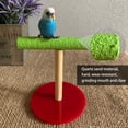 thumbnail image 5 of Labymos Bird Training Stand Bird Playstand T Shape Grinding Bird Perch Bird Cage Toys, 5 of 5