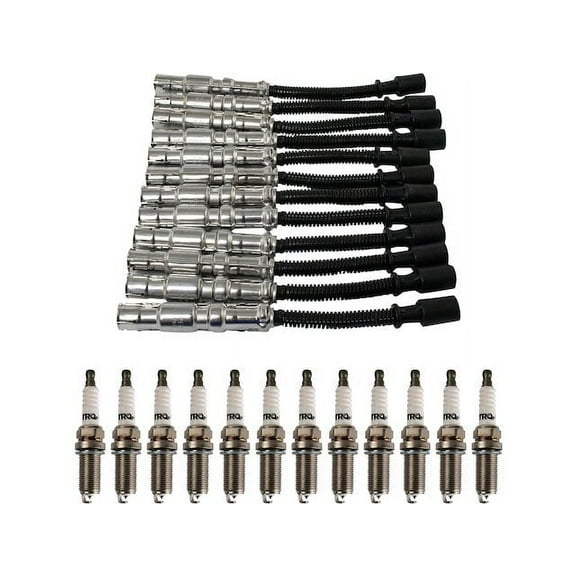 Spark Plug Wire Set with Spark Plugs - Compatible with 2001 - 2005 Mercedes-Benz C240 2002 2003 2004