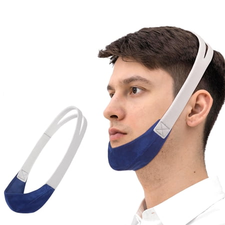 1pcs Chin Straps for Users, Anti Snoring Chin Strap to Reduce Air Loss, Breathable and Comfortable for Men & Women