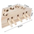 thumbnail image 4 of Whack-A-Mole Cat Toy Cat Hunting Interactive Pet Toy Mouse Seat Scratching Pet Toy 3/5 Agujeros Minnieouse HA023064-00, 4 of 7