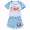 thumbnail image 3 of Roblox-Camiseta de juego de dibujos animados para hombre y mujer, pantalones cortos cómodos e informales, traje deportivo para regalo, nueva moda de veranoA, 3 of 4