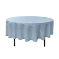 thumbnail image 1 of TCpop90R-BlueLgtP18 Nappe en Popeline Polyester&44; Bleu Clair - 90 in. Round, 1 of 1