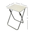 thumbnail image 6 of Metallic Multi-Purpose Foldable Table, Gold, 6 of 6